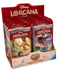 Disney Lorcana Reign of Jafar Starter Deck DISPLAY Box (8ct)